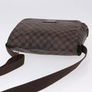 LOUIS VUITTON Damier Ebene Brooklyn MM Shoulder Bag N51211 LV Auth ka5587-6