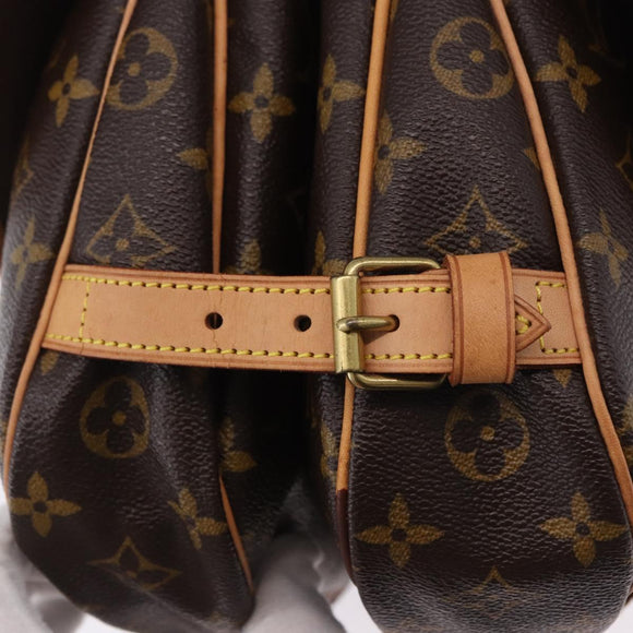 LOUIS VUITTON Monogram Saumur 30 Shoulder Bag M42256 LV Auth ka5588V