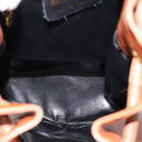 Salvatore Ferragamo Vala Backpack Leather Brown Gold Auth ka5589-11
