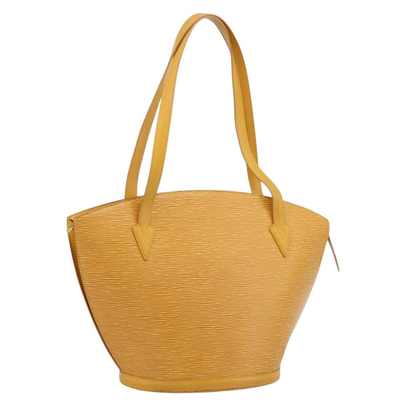LOUIS VUITTON Epi Saint Jacques Shopping Bag Yellow M52269 LV Auth ka5592A