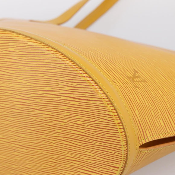 LOUIS VUITTON Epi Saint Jacques Shopping Bag Yellow M52269 LV Auth ka5592A