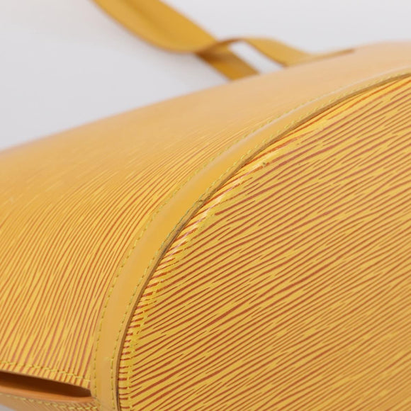 LOUIS VUITTON Epi Saint Jacques Shopping Bag Yellow M52269 LV Auth ka5592A