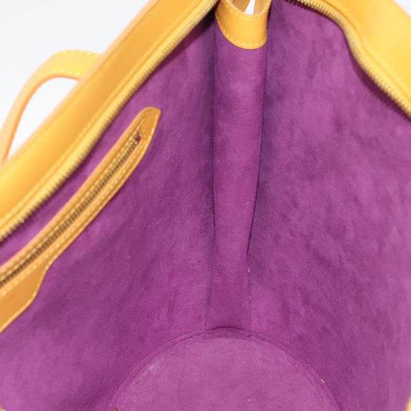 LOUIS VUITTON Epi Saint Jacques Shopping Bag Yellow M52269 LV Auth ka5592A