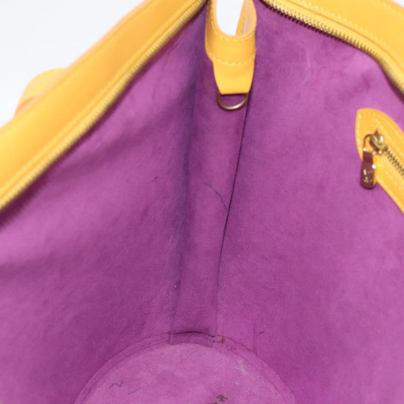 LOUIS VUITTON Epi Saint Jacques Shopping Bag Yellow M52269 LV Auth ka5592A