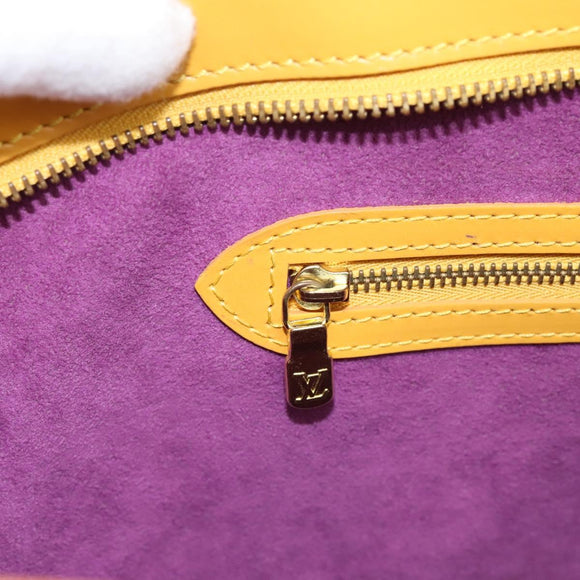 LOUIS VUITTON Epi Saint Jacques Shopping Bag Yellow M52269 LV Auth ka5592A