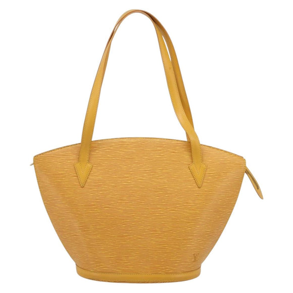 LOUIS VUITTON Epi Saint Jacques Shopping Bag Yellow M52269 LV Auth ka5592A