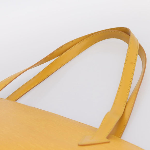 LOUIS VUITTON Epi Saint Jacques Shopping Bag Yellow M52269 LV Auth ka5592A