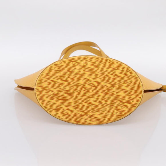 LOUIS VUITTON Epi Saint Jacques Shopping Bag Yellow M52269 LV Auth ka5592A