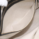 GUCCI GG Supreme Tote Bag Black Gold 631685 Auth ka5593M-20