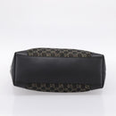 GUCCI GG Supreme Tote Bag Black Gold 631685 Auth ka5593M-9