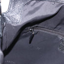 GUCCI GG Canvas Jackie Shoulder Bag Black Silver 001 3355 2123 Auth ka5595-19