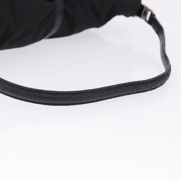 GUCCI GG Canvas Jackie Shoulder Bag Black Silver 001 3355 2123 Auth ka5595