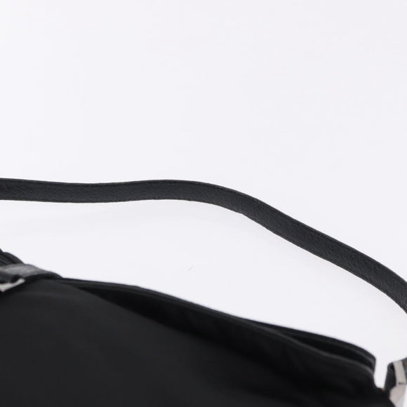 GUCCI GG Canvas Jackie Shoulder Bag Black Silver 001 3355 2123 Auth ka5595
