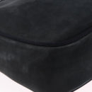 Salvatore Ferragamo Vala Shoulder Bag Suede Navy Gold Auth ka5596-12