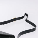Salvatore Ferragamo Gancini Bag Leather embossed Green Gold Auth ka5598A-8