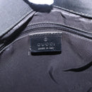 GUCCI Bamboo Tote Bag Canvas Black Silver 002 1016 Auth ka5599-10
