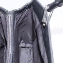 GUCCI Bamboo Tote Bag Canvas Black Silver 002 1016 Auth ka5599-21