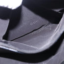 GUCCI Bamboo Tote Bag Canvas Black Silver 002 1016 Auth ka5599-24