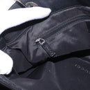 GUCCI Bamboo Tote Bag Canvas Black Silver 002 1016 Auth ka5599-25