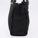GUCCI Bamboo Tote Bag Canvas Black Silver 002 1016 Auth ka5599-3