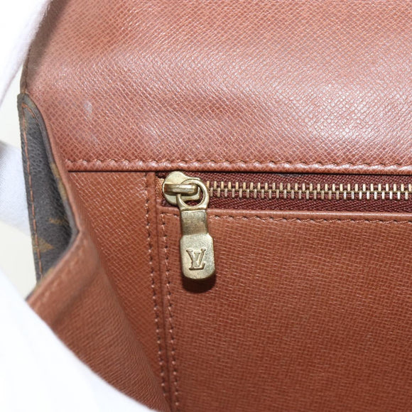 LOUIS VUITTON Monogram Pochette Dam GM Clutch Bag M51810 LV Auth ka560