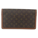 LOUIS VUITTON Monogram Pochette Dam GM Clutch Bag M51810 LV Auth ka560-2
