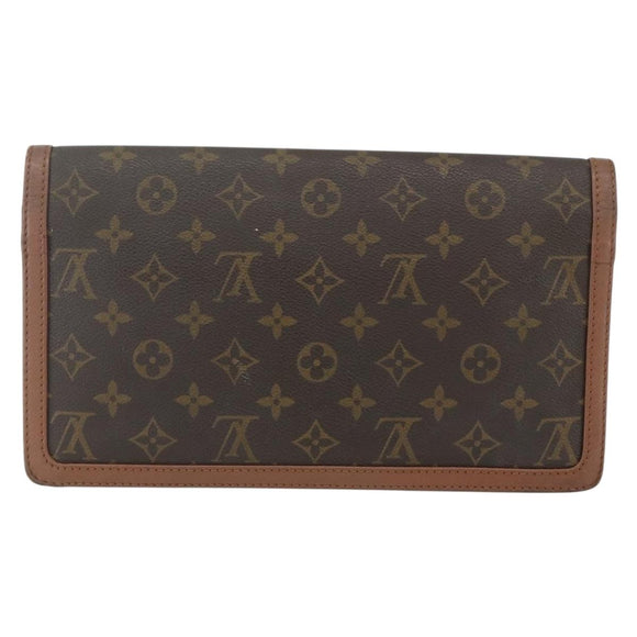 LOUIS VUITTON Monogram Pochette Dam GM Clutch Bag M51810 LV Auth ka560