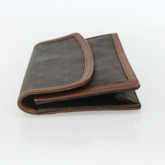 LOUIS VUITTON Monogram Pochette Dam GM Clutch Bag M51810 LV Auth ka560