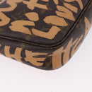 LOUIS VUITTON Monogram Graffiti Pochette Accessoires Orange M92193 Auth ka5600A-14