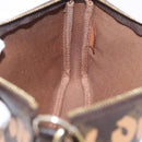 LOUIS VUITTON Monogram Graffiti Pochette Accessoires Orange M92193 Auth ka5600A-19