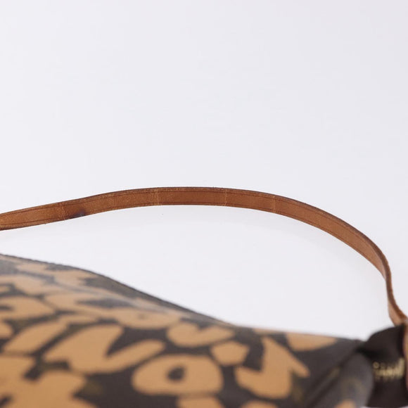 LOUIS VUITTON Monogram Graffiti Pochette Accessoires Orange M92193 Auth ka5600A