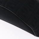 FENDI Shoulder Bag Canvas Black Silver Auth ka5602V-11