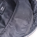 FENDI Shoulder Bag Canvas Black Silver Auth ka5602V-17