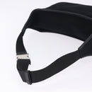 FENDI Shoulder Bag Canvas Black Silver Auth ka5602V-7