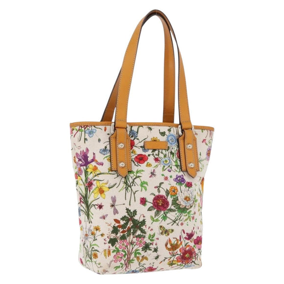 GUCCI Hand Bag Canvas Outlet Multicolor Gold 257250 Auth ka5603A