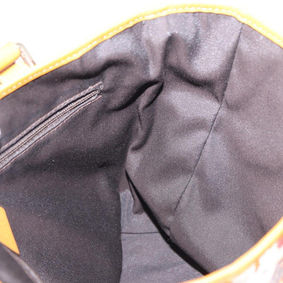GUCCI Hand Bag Canvas Outlet Multicolor Gold 257250 Auth ka5603A