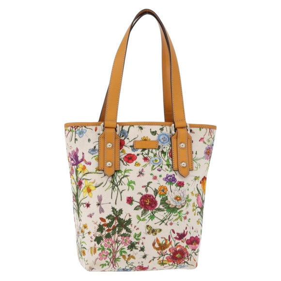 GUCCI Hand Bag Canvas Outlet Multicolor Gold 257250 Auth ka5603A
