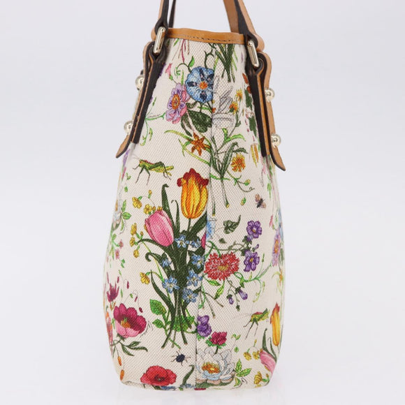 GUCCI Hand Bag Canvas Outlet Multicolor Gold 257250 Auth ka5603A