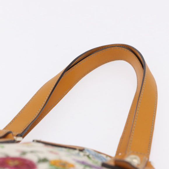 GUCCI Hand Bag Canvas Outlet Multicolor Gold 257250 Auth ka5603A