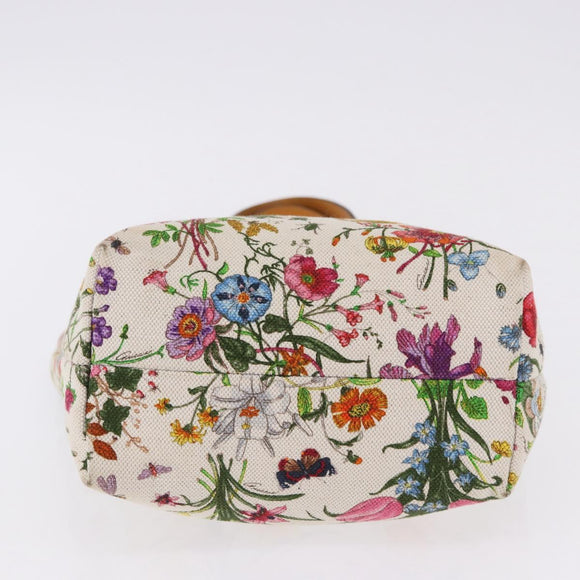GUCCI Hand Bag Canvas Outlet Multicolor Gold 257250 Auth ka5603A