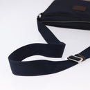 GUCCI Sherry Line Shoulder Bag Nylon Navy Silver 270410 Auth ka5604A-7