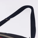 GUCCI Sherry Line Shoulder Bag Nylon Navy Silver 270410 Auth ka5604A-8
