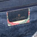 GUCCI GG Supreme Shoulder Bag PVC Navy Gold 94 02 050 Auth ka5606-19