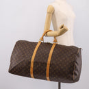 LOUIS VUITTON Monogram Keepall 60 Boston Bag M41422 LV Auth ka5607-19