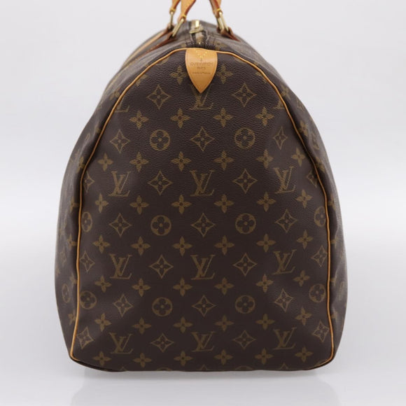 LOUIS VUITTON Monogram Keepall 60 Boston Bag M41422 LV Auth ka5607