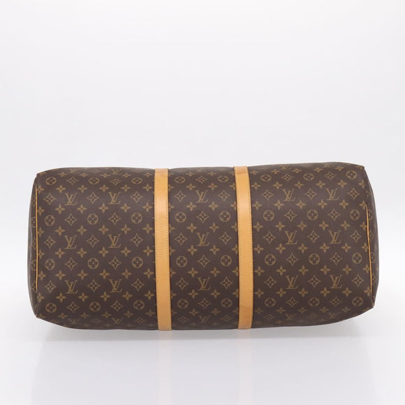 LOUIS VUITTON Monogram Keepall 60 Boston Bag M41422 LV Auth ka5607