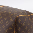 LOUIS VUITTON Monogram Keepall 55 Boston Bag M41424 LV Auth ka5608-15