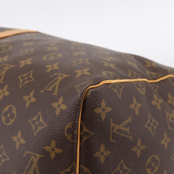 LOUIS VUITTON Monogram Keepall 55 Boston Bag M41424 LV Auth ka5608