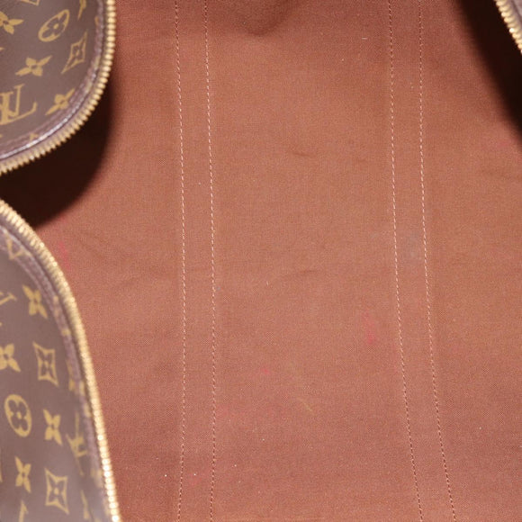LOUIS VUITTON Monogram Keepall 55 Boston Bag M41424 LV Auth ka5608