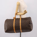 LOUIS VUITTON Monogram Keepall 55 Boston Bag M41424 LV Auth ka5608-20